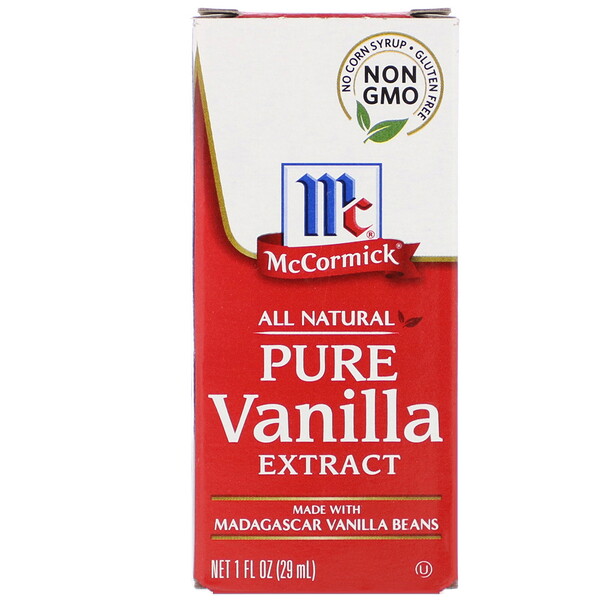 McCormick Pure Vanilla Extract 1 fl oz (29 ml). Цена,  McCormick .