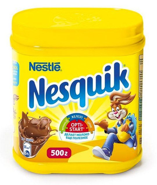 Nestle Какао напиток Несквик (Nesquik) с кальцием 500  Цена,  .